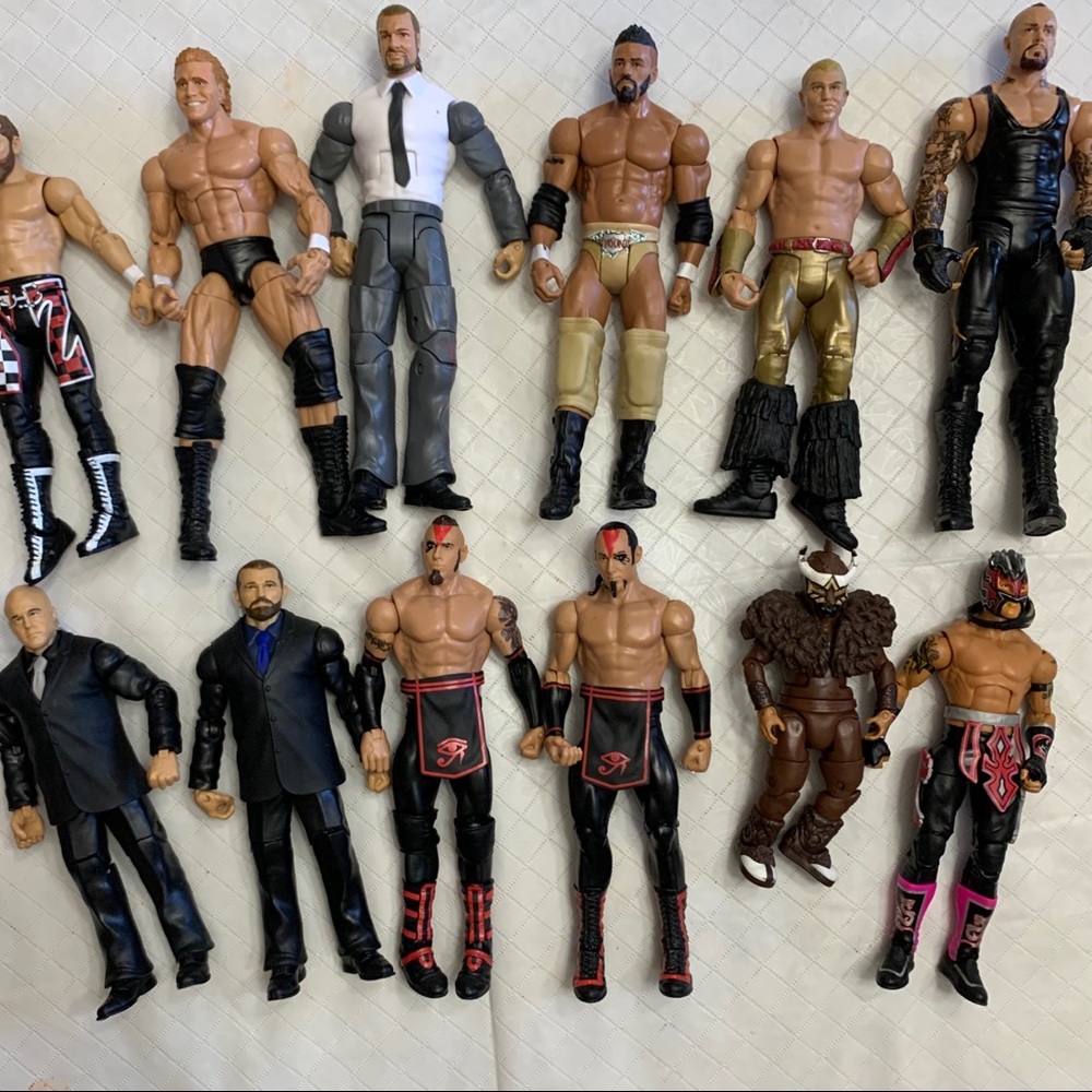 WRESTLERS prices vary. Will bundle whichever ones. - Picture 3 of 8